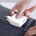 Miniatyrbild 4 av 4: Laddare Vägg 2x USB C 30W Power Delivery PPS Kompakt Format Belkin Vit