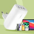 Miniatyrbild 3 av 4: Laddare 67W 3 USB-C portar Power Delivery Kompakt Design Belkin Vit