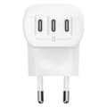 Miniatyrbild 2 av 4: Laddare 67W 3 USB-C portar Power Delivery Kompakt Design Belkin Vit