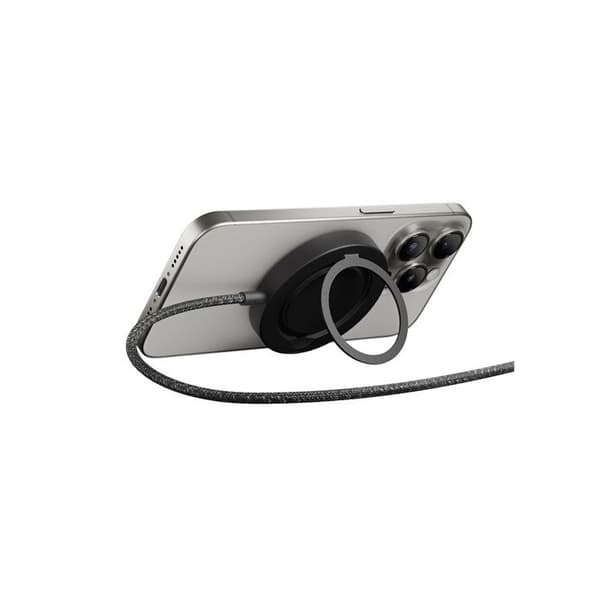 Trådlös laddare för iPhone SnapStand Magnetisk Qi2 Native Union Svart