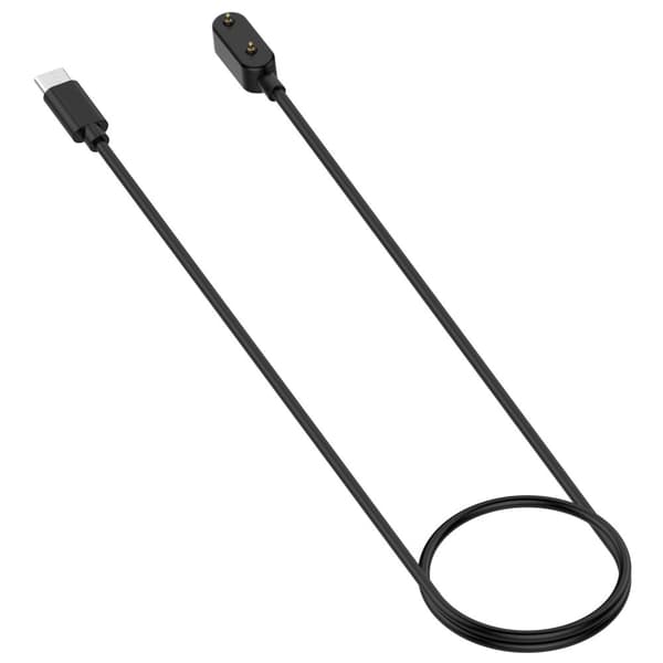 INF Tehokas laturi Huawei Band 10:lle - 1 m Type-C -kaapeli Musta