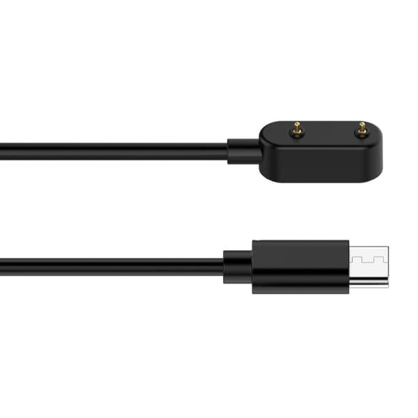 INF Tehokas laturi Huawei Band 10:lle - 1 m Type-C -kaapeli Musta