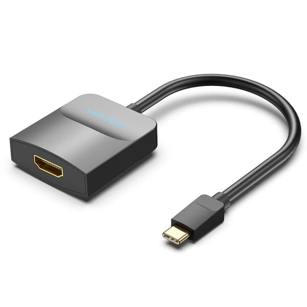 Adapter Vention TDCBB USB-C USB 2.0 Sort