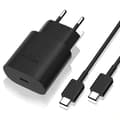 Pikkukuva 1 / 4: Laturi Samsung 25W - Pikalaturi USB-C - Virtalähde+kaapeli 3 metriä