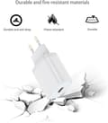 Miniatyrbild 4 av 6: Laddare - Ej specificerad - 20W - Snabbladdning - USB C - Kabel 1,5M