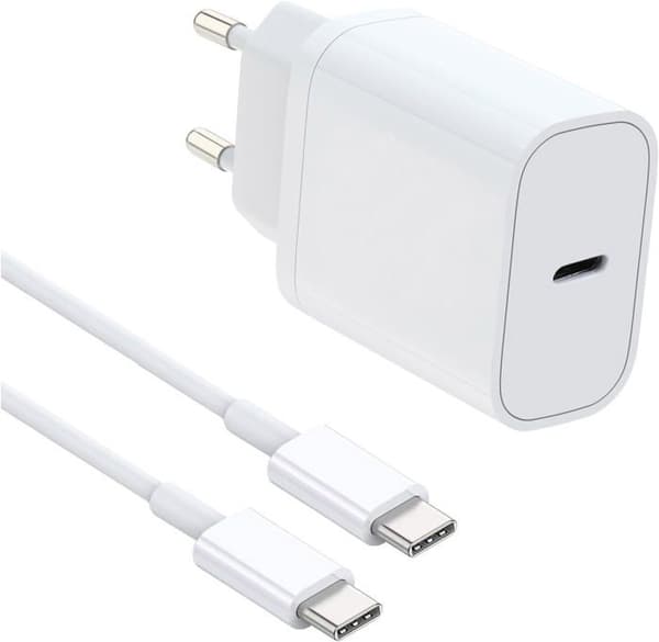 Laddare - Ej specificerad - 20W - Snabbladdning - USB C - Kabel 1,5M