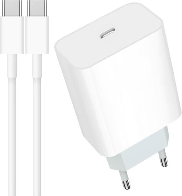 USB C-laddare - Ospecificerad - 30W - Snabbladdning - 2M kabel - Kompatibel med iPhone 15/16/Samsung Galaxy
