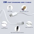 Miniatyrbild 5 av 6: USB C-laddare - Ospecificerad - 25W - Snabbladdning - 2m kabel - Flera skydd