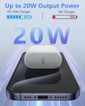 Miniatyrbild 3 av 6: Snabbladdare - TORTOISE - iPhone 15 - 20W - USB C - 2M Kabel