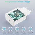 Miniatyrbild 2 av 6: Snabbladdare - Apple - iPhone 16 - 20W - USB-C - Kabel 2m
