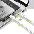 Miniatyrbild 3 av 5: USB-C-strömadapter med Power Delivery 20W och Mayaxess-kabel i vitt