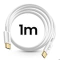 Miniatyrbild 5 av 5: USB-C-strömadapter med Power Delivery 20W och Mayaxess-kabel i vitt