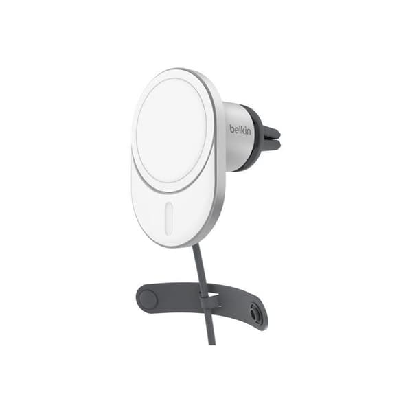 Magnetisk Bil Laddare - BELKIN - BoostCharge Pro - 15W - Kompatibel med MagSafe - Säker Fäste