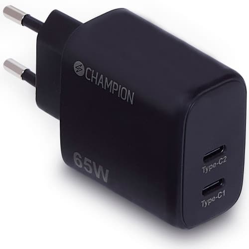 Laddare 65W PD Svart