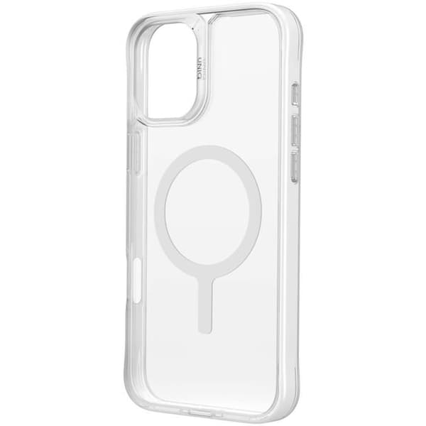 UNIQ LifePro Extreme MagClick laddare för iPhone 16 Plus, Dove (Frost Clear)