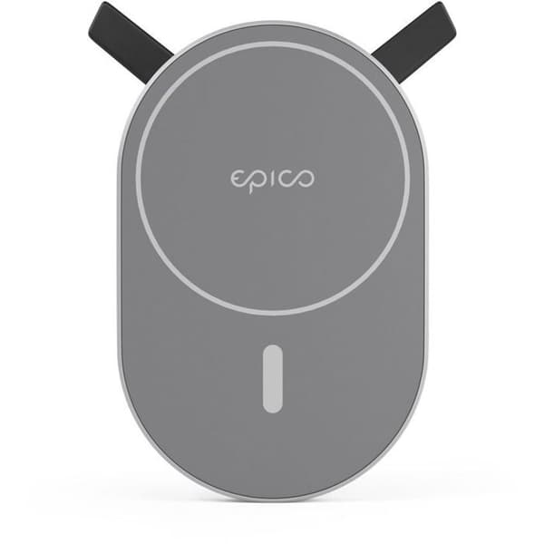 Trådlös bil laddare Epico Ellipse - kompatibel med MagSafe - Rymdgrå