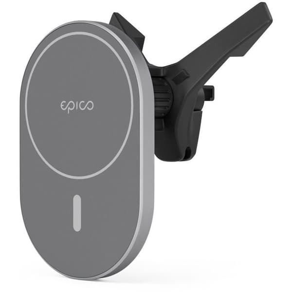 Trådlös bil laddare Epico Ellipse - kompatibel med MagSafe - Rymdgrå Grå