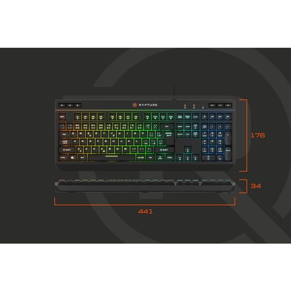 Rapture Cadet K-573 svart - EN/SK
