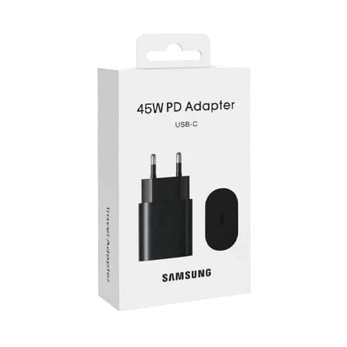 Samsung USB-C 45W PD Strömadapter EP-TA845 - Svart