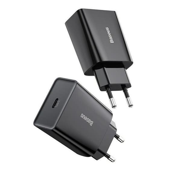 Vægoplader Baseus Speed Mini Sort 20 W