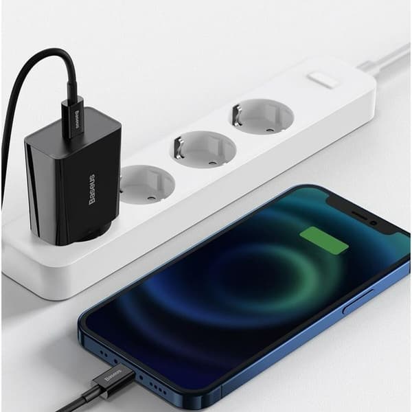 Vægoplader Baseus Speed Mini Sort 20 W