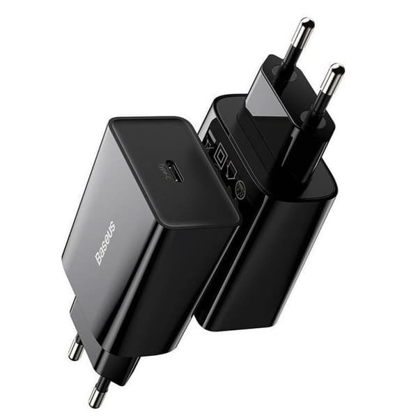 Vægoplader Baseus Speed Mini Sort 20 W