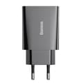 Miniatyrbillede 10 af 11: Vægoplader Baseus Speed Mini Sort 20 W