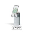 Miniatyrbild 2 av 2: Trådlös laddare - Force Play - MagSafe 2 i 1 - 15W - Bluetooth-högtalare - Silver