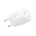 Miniatyrbild 4 av 6: Strömförsörjning för laddning, 45W, USB-C, GaN - Baseus PicoGo (P10176800213-00) - Mångfaldig vit