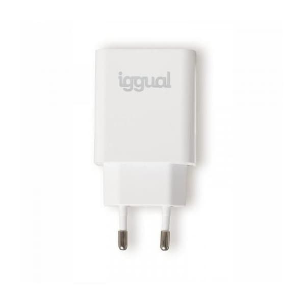 iggual Snabbladdare för vägg USB PD typ C 20W Vit