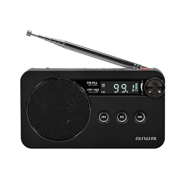 Aiwa RS-77PLL-BK Negra - Radio Portátil