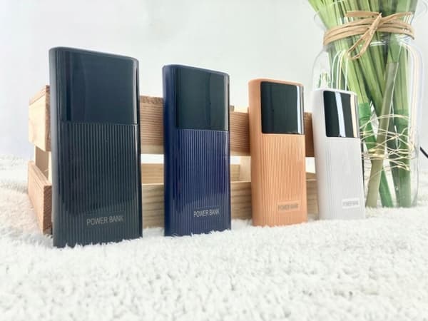 POWERBANK 20000 mAh 2x USB + USB MICRO HURTIGOPLADNING 10W