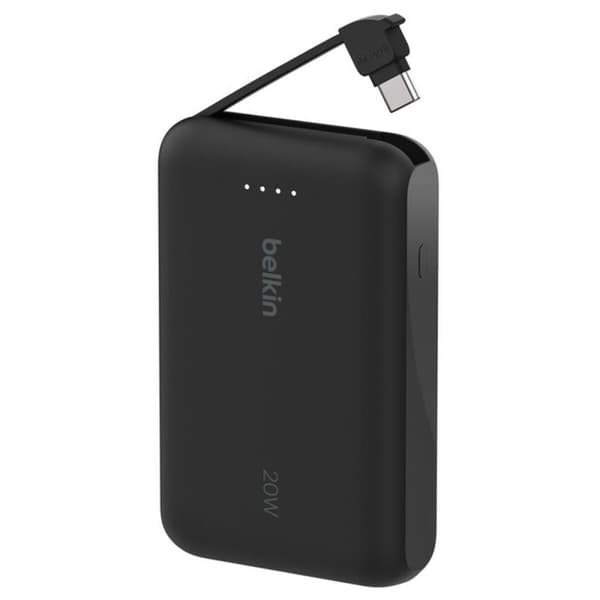 USB til Lightning-kabel Belkin BPB021HQBK Sort 10000 mAh