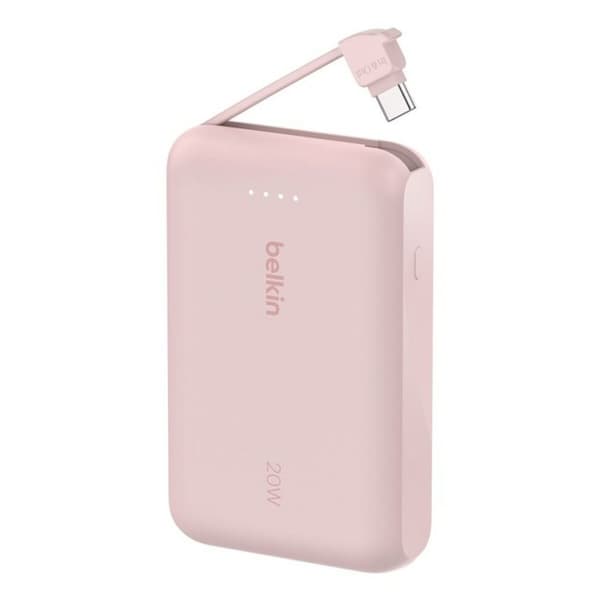 Laptop batteri Belkin BPB021HQPK 10000 mAh Pink
