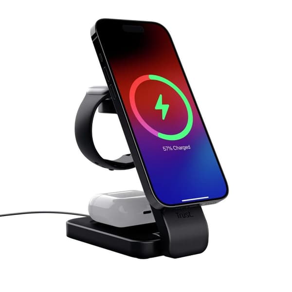 Docking-station Trust 25464 Sort 20 W (1 enheder)