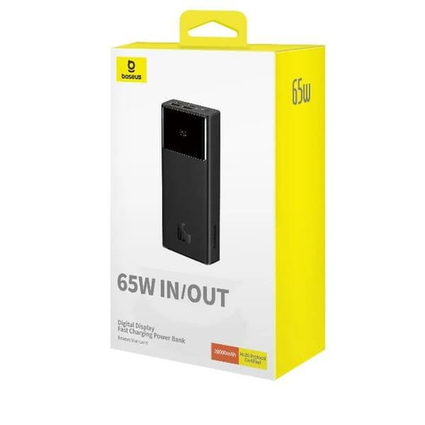 Powerbank Baseus P10022906113-00 Sort 20000 mAh Sort