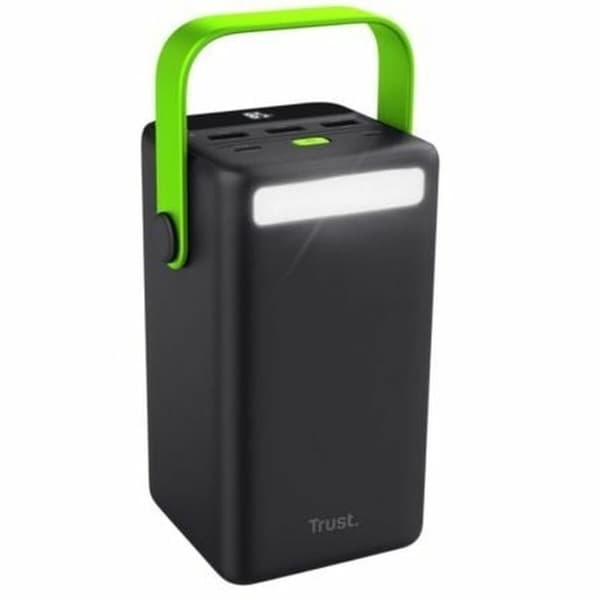 Powerbank Trust Redoh XXL Sort Grøn 5000 mAh