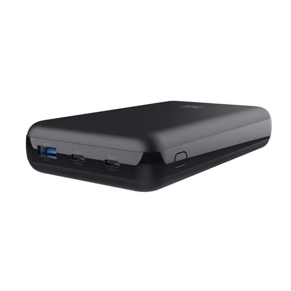 Powerbank Trust 25240 Sort 20000 mAh