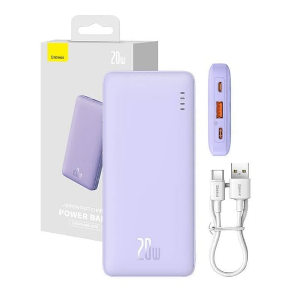 Powerbank Baseus P10022801513-00 Lilla 10000 mAh