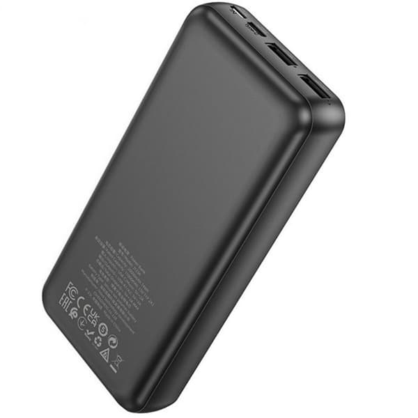 Powerbank Hoco J123A black Sort 20000 mAh