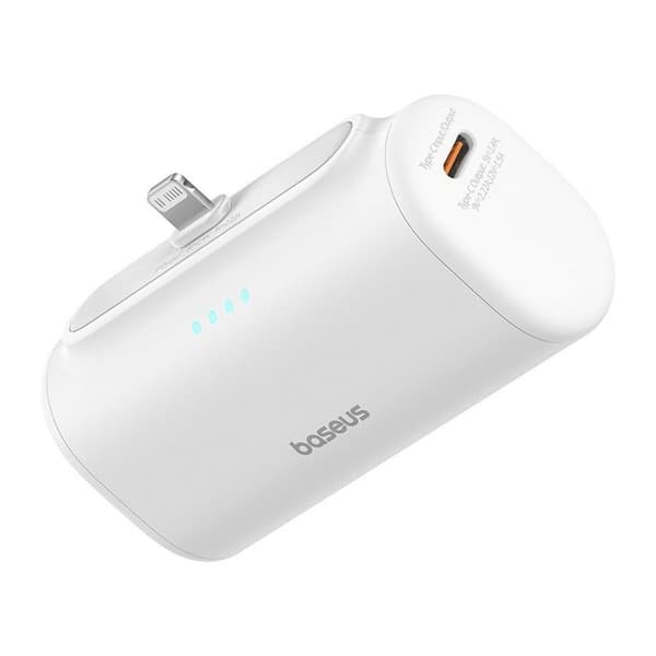 Powerbank Baseus P10068307213-00 Hvid 5000 mAh