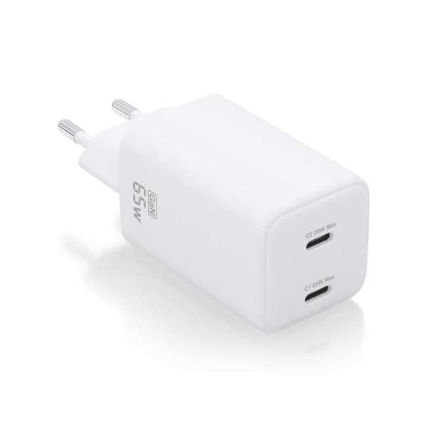 CARGADOR AISENS GAN 65W 2XUSB-C PD3.0 QC4.0 VIT