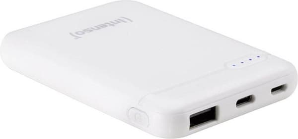 Intenso XS5000 Power Bank LiPo 5000 mAh 7313522 Hvid