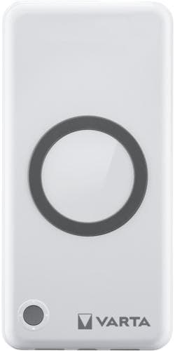 Varta Wireless Power Bank 10000 ladekabel USB-C 18W 57913101111 Hvid