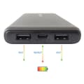 Miniatyrbillede 2 af 4: Techly I-CHARGE-10000 powerbank Lithium-polymer (LiPo) 10000 mAh Sort