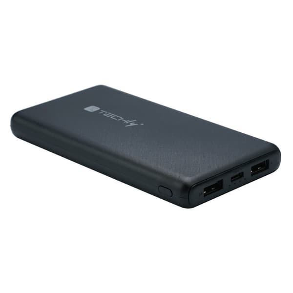 Techly I-CHARGE-10000 powerbank Lithium-polymer (LiPo) 10000 mAh Sort