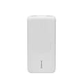 Pikkukuva 3 / 3: RIVACASE varavirtalähde 10000 mAh USB-C 20W + Qi 10W valkoinen (1x USB-C PD 20W, 2x USB-A QC 3.0 18W), valkoinen