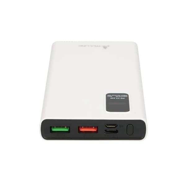 Extralink EPB-067W 10000mAh Valkoinen | Varavirtalähde | Varavirtalähde, Pikalataus, USB-C
