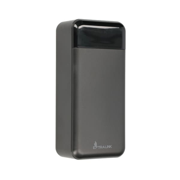 Extralink EPB-124 varavirtalähde 30000mAh musta varavirtalähde, pikalataus, USB-C