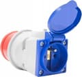 Miniatyrbild 3 av 3: Adapterreduktion 16A 5P 400V - 230V